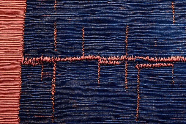 Textured modern embroidery